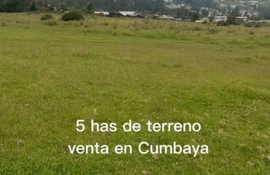 Terreno de venta en Cumbaya ideal propyecto inmobiliario