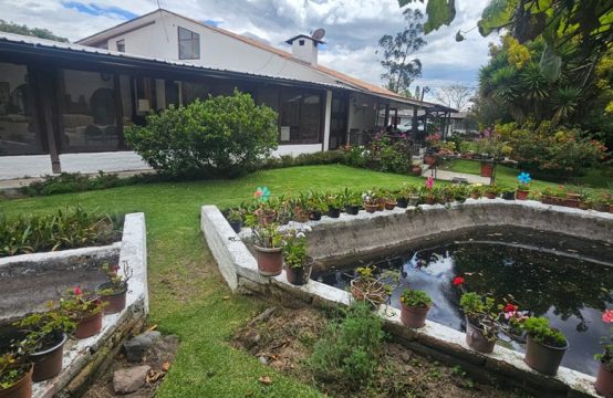 Quinta de venta en Yaruqui 6379m2 de terreno