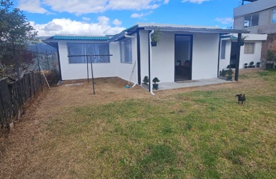 Casa de venta en Pifo una sola planta 496m2 Terreno 4 Dormitorios